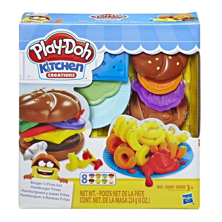 Bộ đồ chơi đất nặn bữa ăn Burger/Cookie Play-Doh (giao ngẫu nhiên)