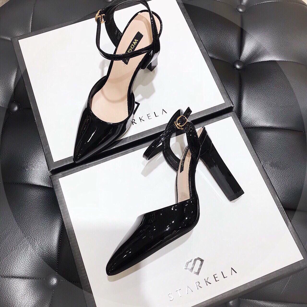 GIÀY SANDAL BỊT MŨI CAO GÓT XUẤT HÀN SIÊU ĐẸP ẢNH CHỤP THẬT SIÊU SALE - G419