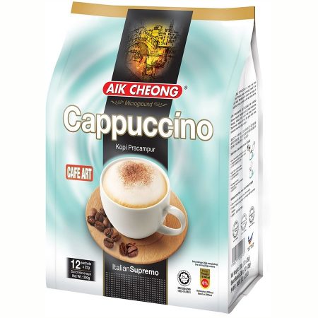 Cà phê  Aik Cheong Tek Tarik Capuchino (12 Gói x 25g)