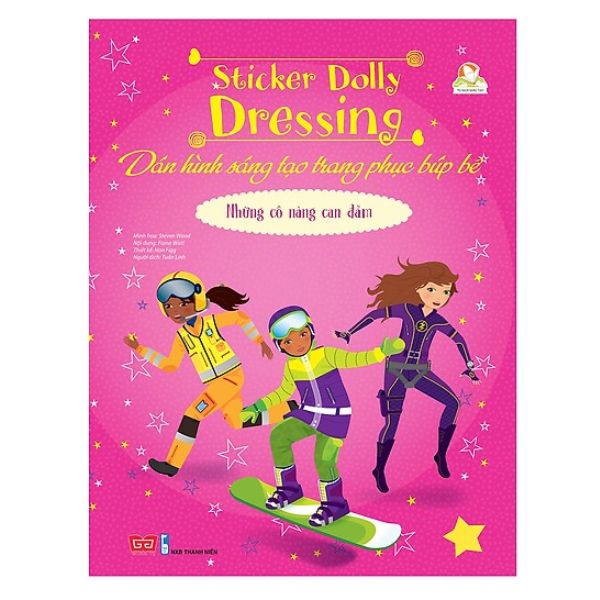 Fahasa - Sticker Dolly Dressing - Dán Hình Sáng Tạo Trang Phục Búp Bê - Những Cô Nàng Can Đảm