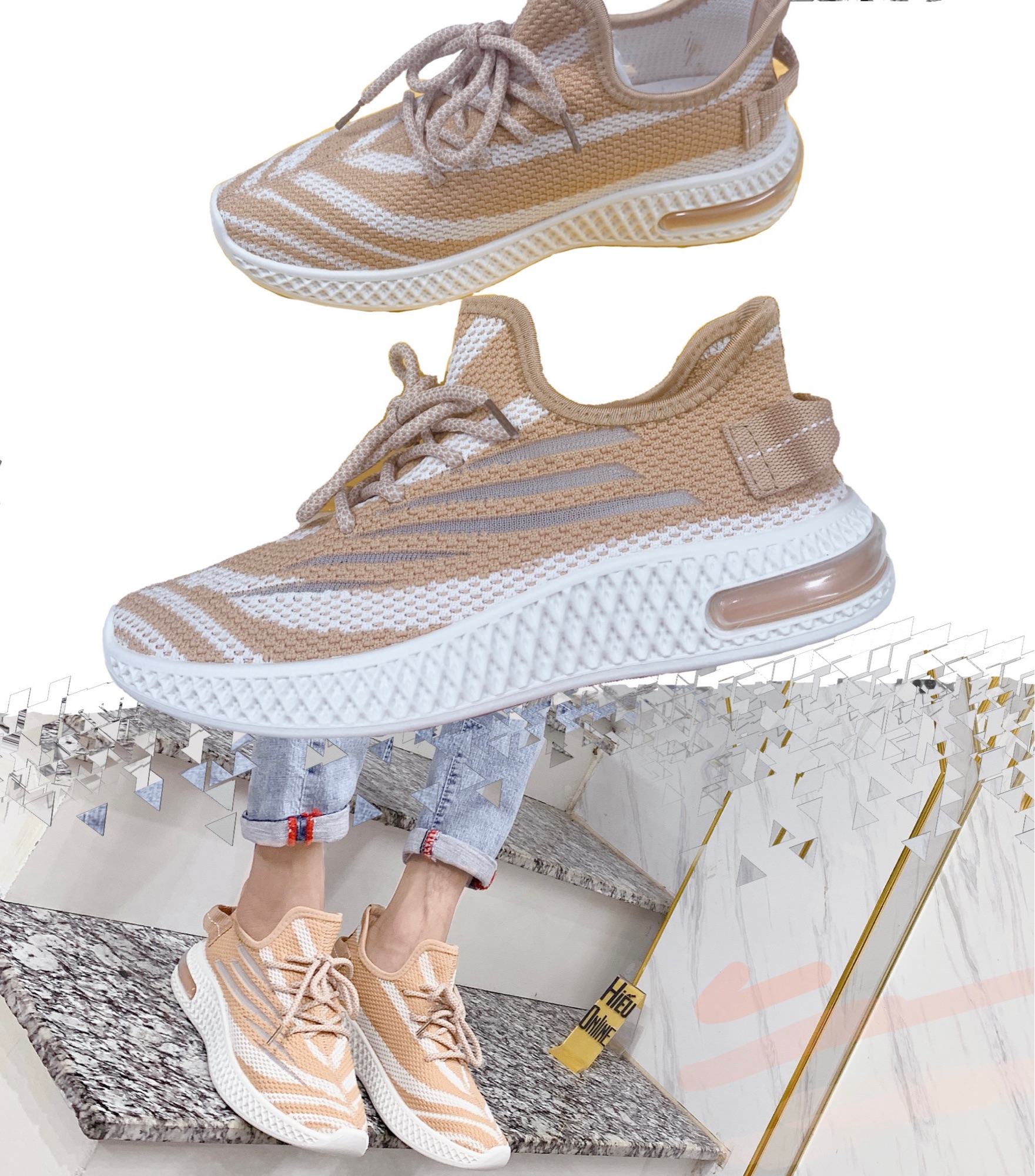 GIẦY SNEAKER THỂ THAO NAM ,full box