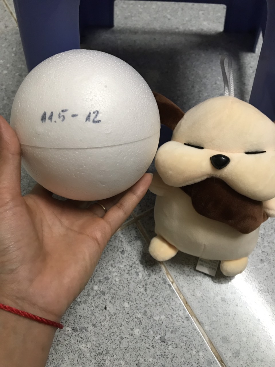 Quả Cầu Xốp Đường Kính 20cm