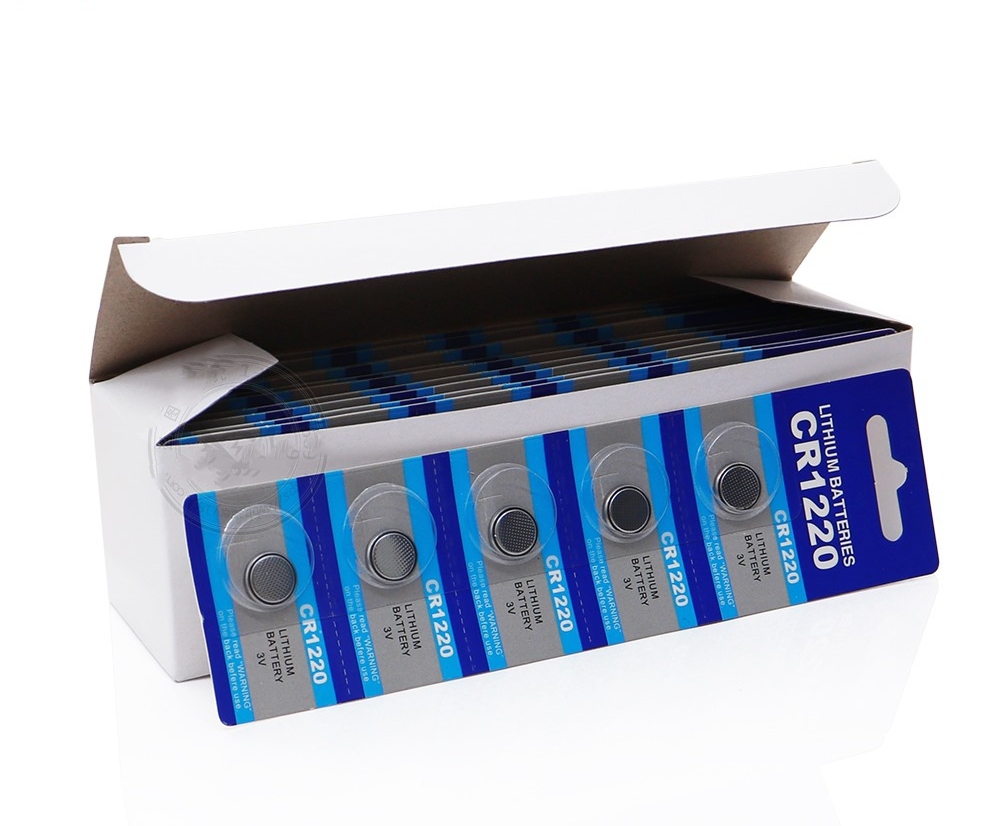 Vỉ 5 viên pin CR 1220 Lithium Battery 3V ( GIÁ 5 VIÊN )