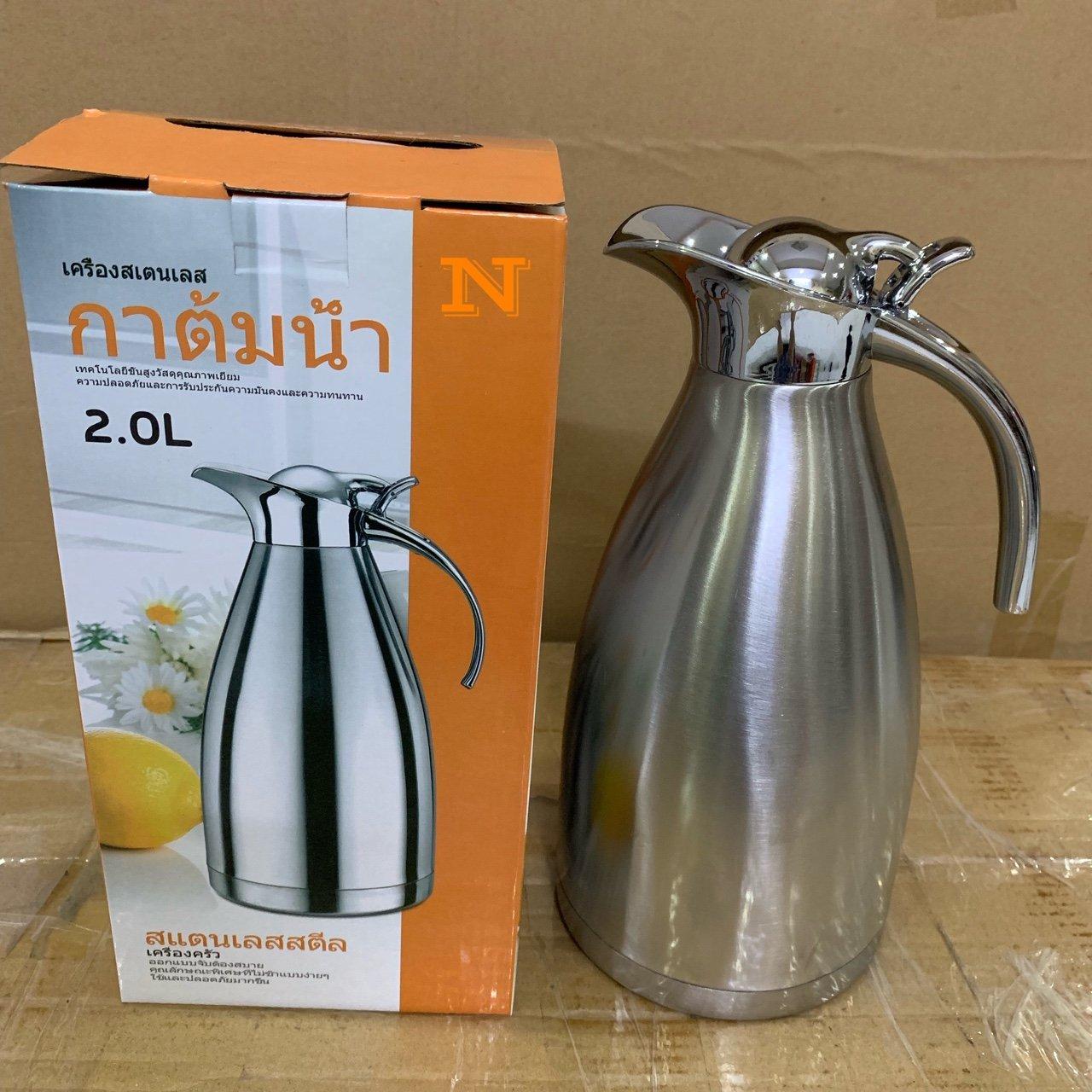 Bình giữ nhiệt inox 304 thái lan 2 lít