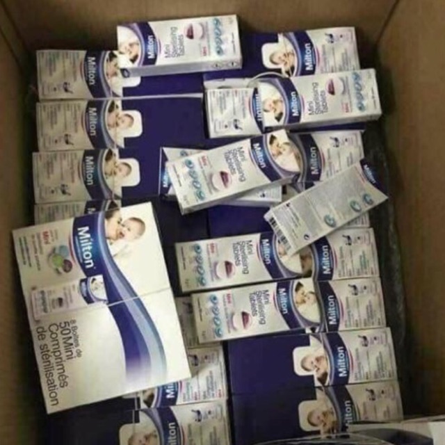 1 hộp 50 viên tiệt trùng Milton Anh