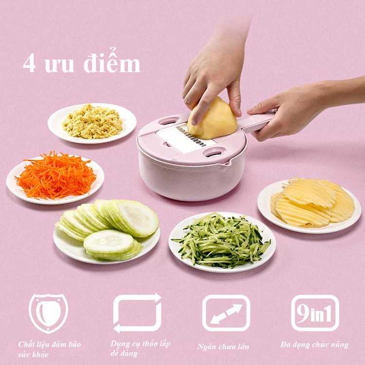 [HCM]Dụng cụ bào sợi rau củ quả lúa mạch tiện lợi (Mã 7179)