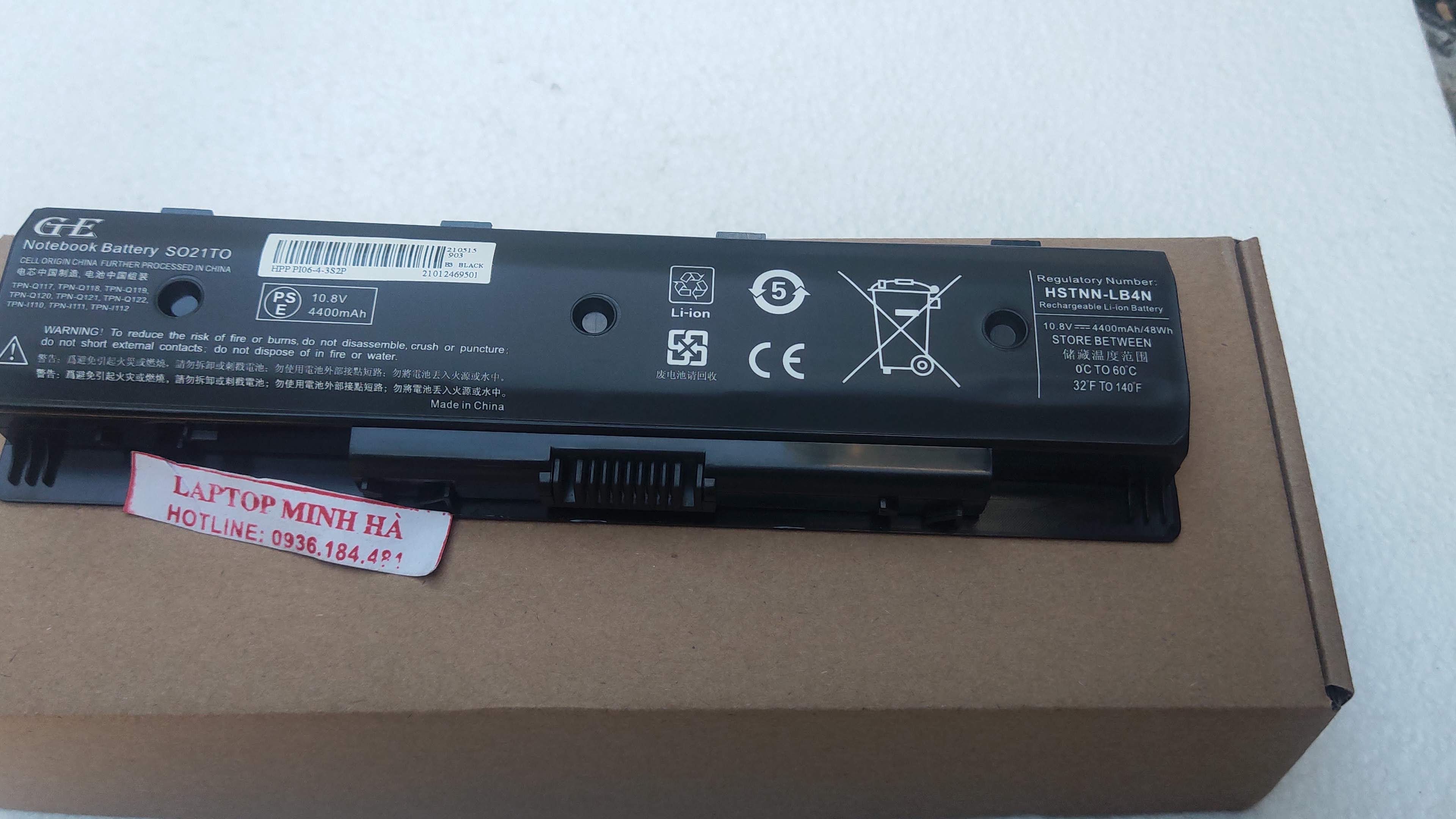 Pin laptop HP 15-e043cl, Pin  HP 15-e043cl
