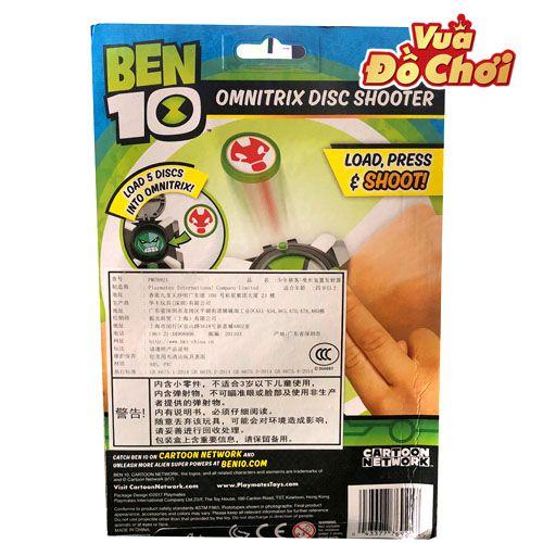 Đồng Hồ Ben 10  Bắn Đĩa - Load Press Shoot
