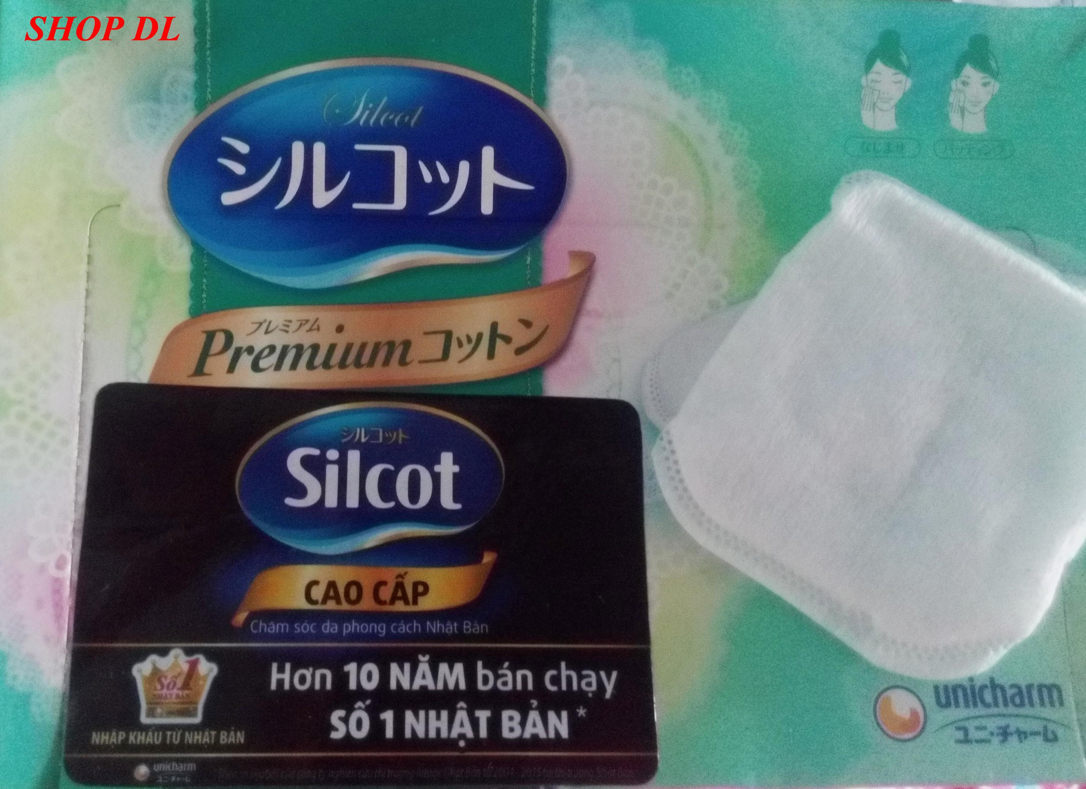 Bông Tẩy Trang Silcot Cao Cấp 66 Miếng