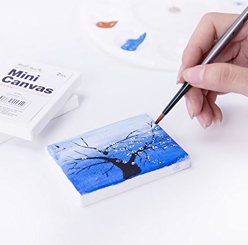 2 khung vải mini canvas, Mont marte