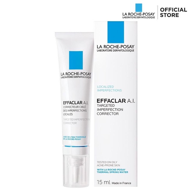 [SALE CHÍNH HÃNG] Kem mụn Laroche Posay Effaclar A.I 15ml