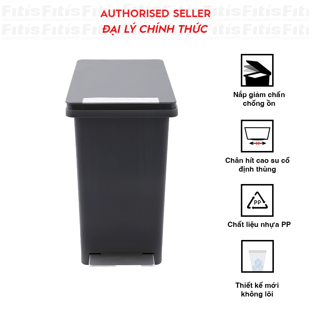 Thùng Rác Fitis Compact Bin (10L)