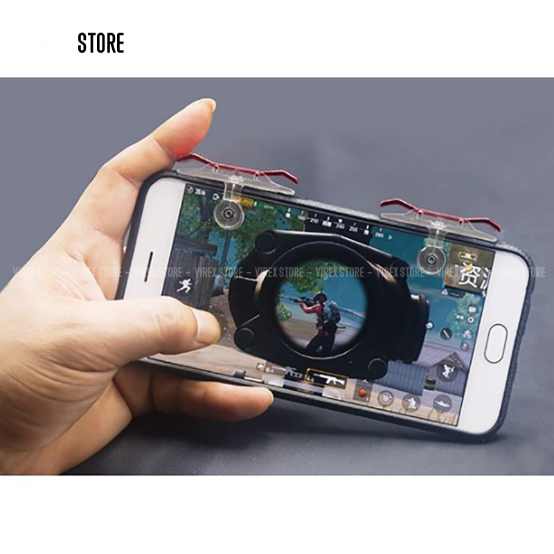 Bộ 2 Nút Chơi Game E9 hỗ trợ game PUBG Mobile