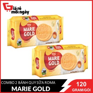 Bánh quy sữa Roma Marie Gold 120gX2 thumbnail