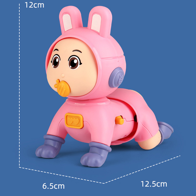 Đồ chơi trẻ em bé tập bò có nhạc kích thích bé tập bò theo