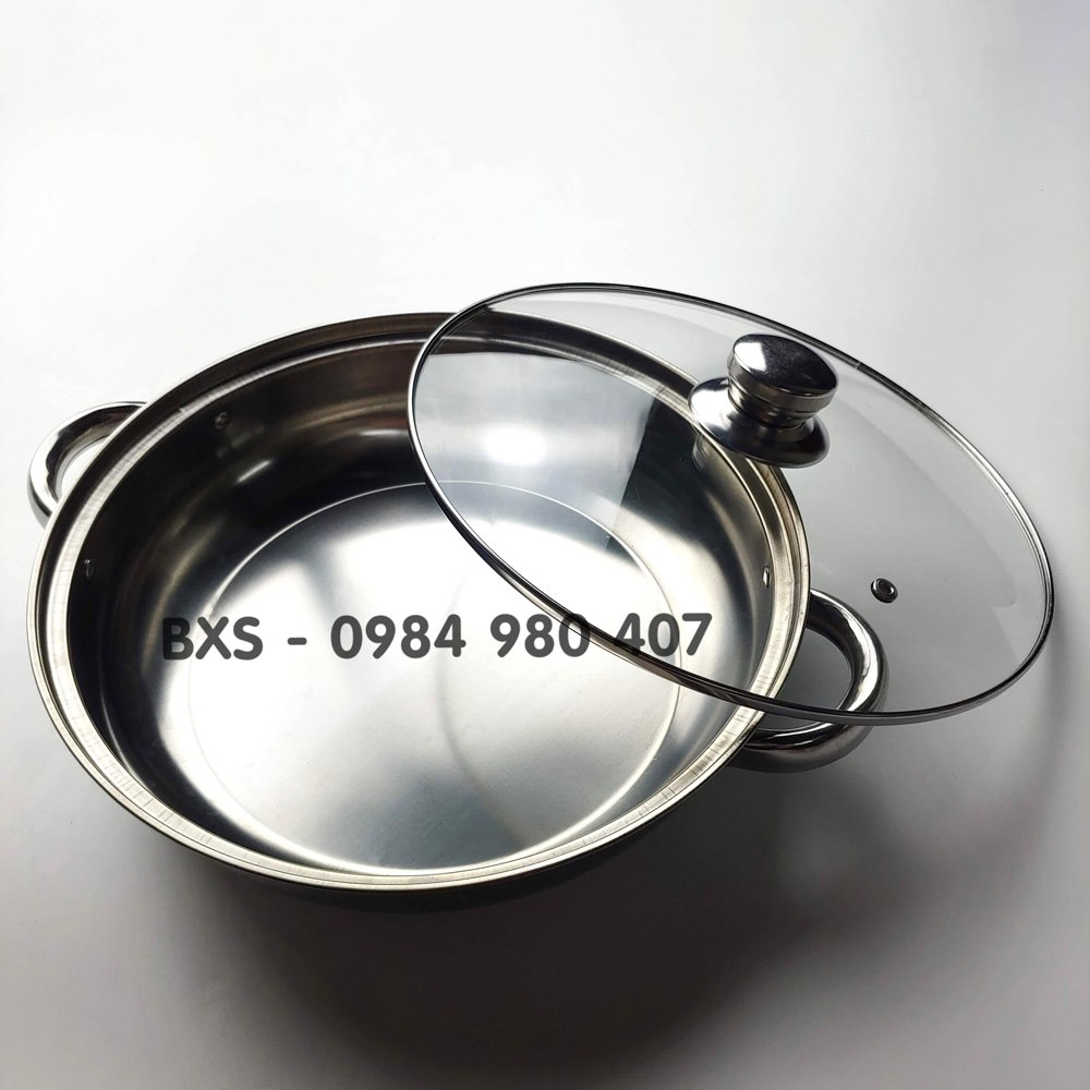 NỒI LẨU 28CM VUNG KÍNH