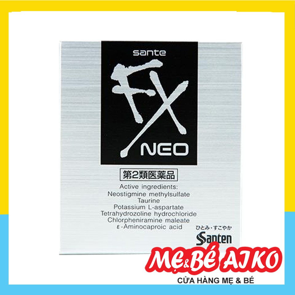 Set 2 Chai Nước Nhỏ mắt Fx Neo 12ml Nội Địa Nhật