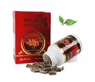 Combo 2 hộp Đông Trùng Hạ Thảo Wellness Nutrition (30 viên/hộp)