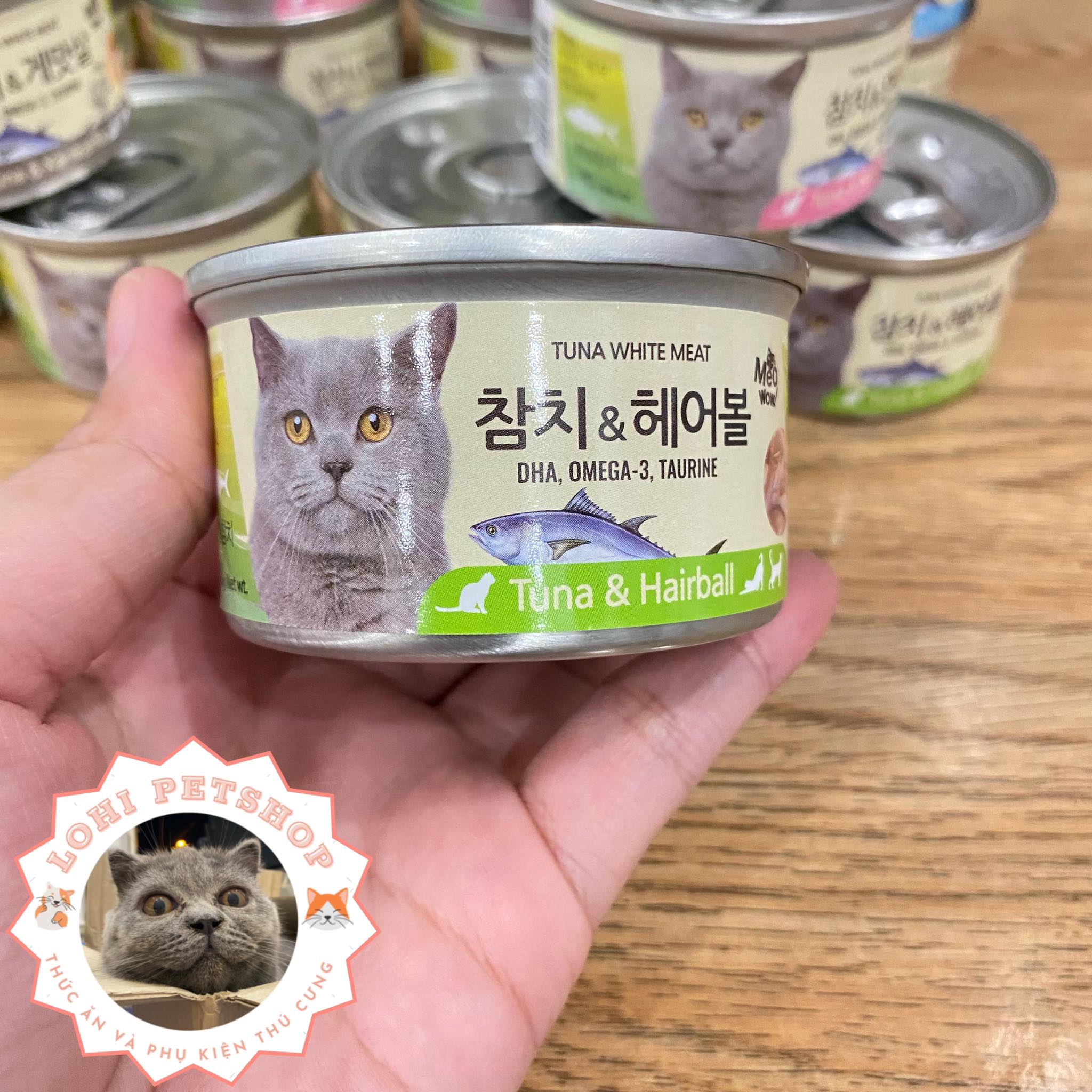 Thức ăn pate meowow lon 80gr cho mèo - Chọn vị