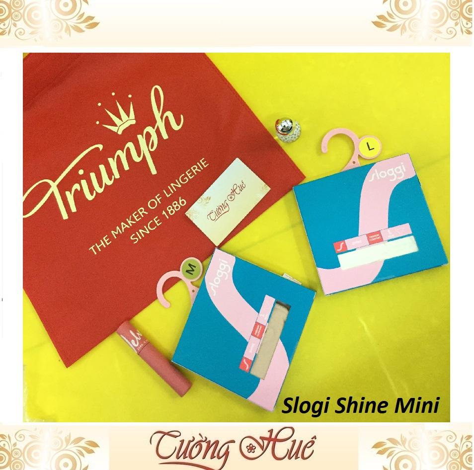 [HCM]Quầnlót nữ Triumph Sloggi Shine Mini trơn.