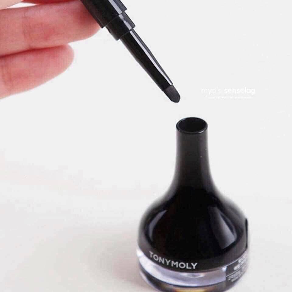 Tonymoly Backstage Gel Eyeliner Hàn Quốc Cho Đôi Mắt Sắc Nét - 4g