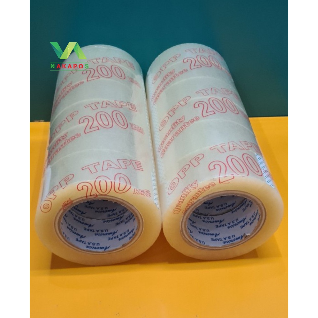 BĂNG KEO TRONG 200 YARD SIÊU DÍNH, SIÊU NHIỀU