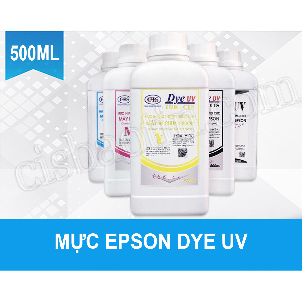 [HCM]MỰC EPSON DYE UV- 500ML- MỖI MÀU