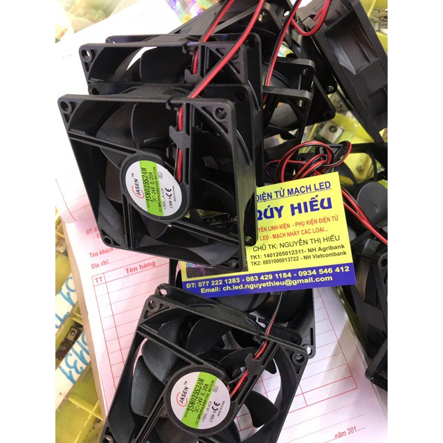 HOT-Quạt gió 24v 8x8