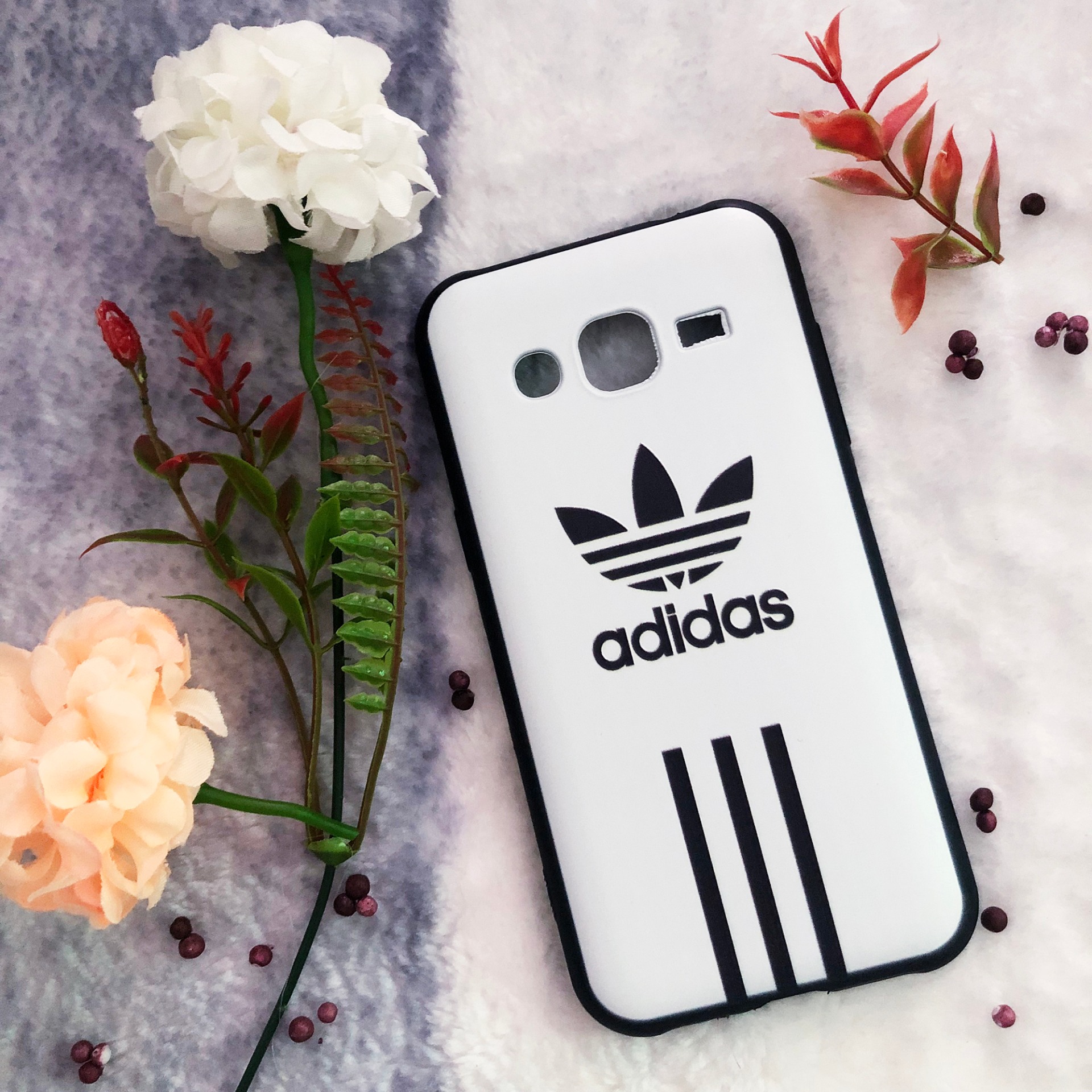 [Nhiều Mẫu] Ốp lưng dẻo Samsung J2 (Thân đen - in hình siêu cute)