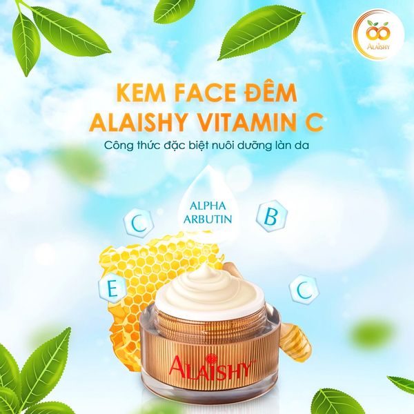 Kem Face Alaishy Ban Đêm Vitamin C [ mẫu mới 2021 và mẫu 2020 ] [ chính hãng 100% ]