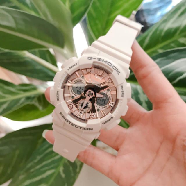 Đồng hồ Casio G-Shock Nữ GMA-S120 Hồng - Thiết kế với size bé cho những bạn có cổ tay nhỏ - Đồng hồ P&T [ FreeShip- Hàng cao cấp- Full box ]