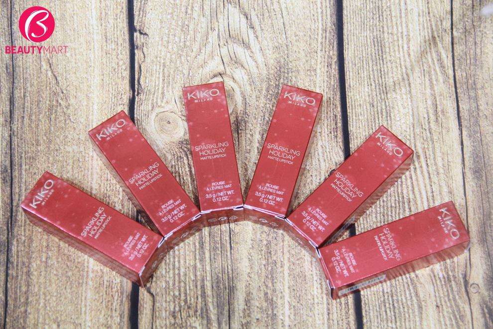 Son KiKo  Milano Sparkling Holiday Matte Lipstick