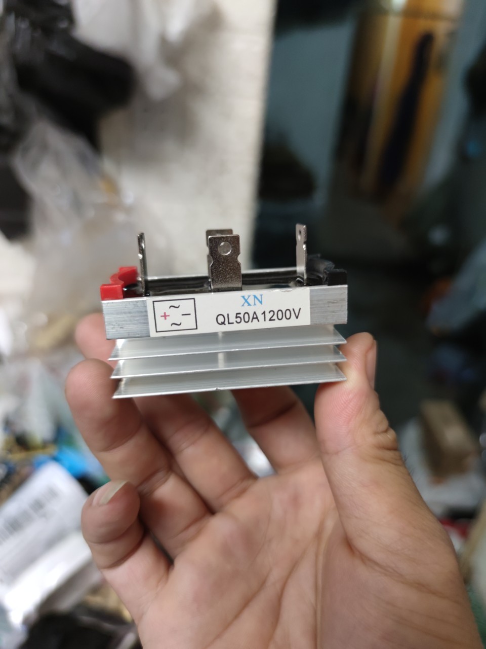 diot máy phát điện 4 chân 50A 1200V hàng đẹp