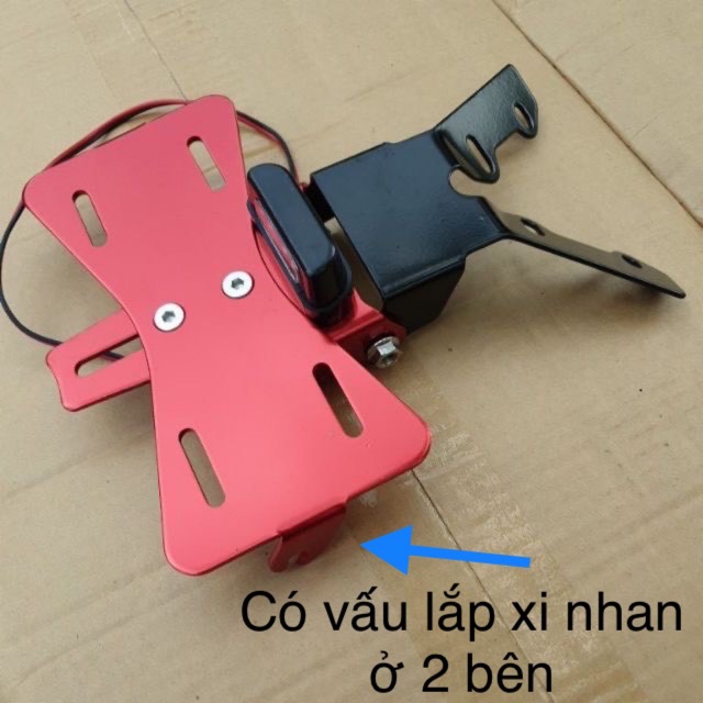 Bát biển số gập Led Exciter / Winner (Pát biển gập 2 chiều)