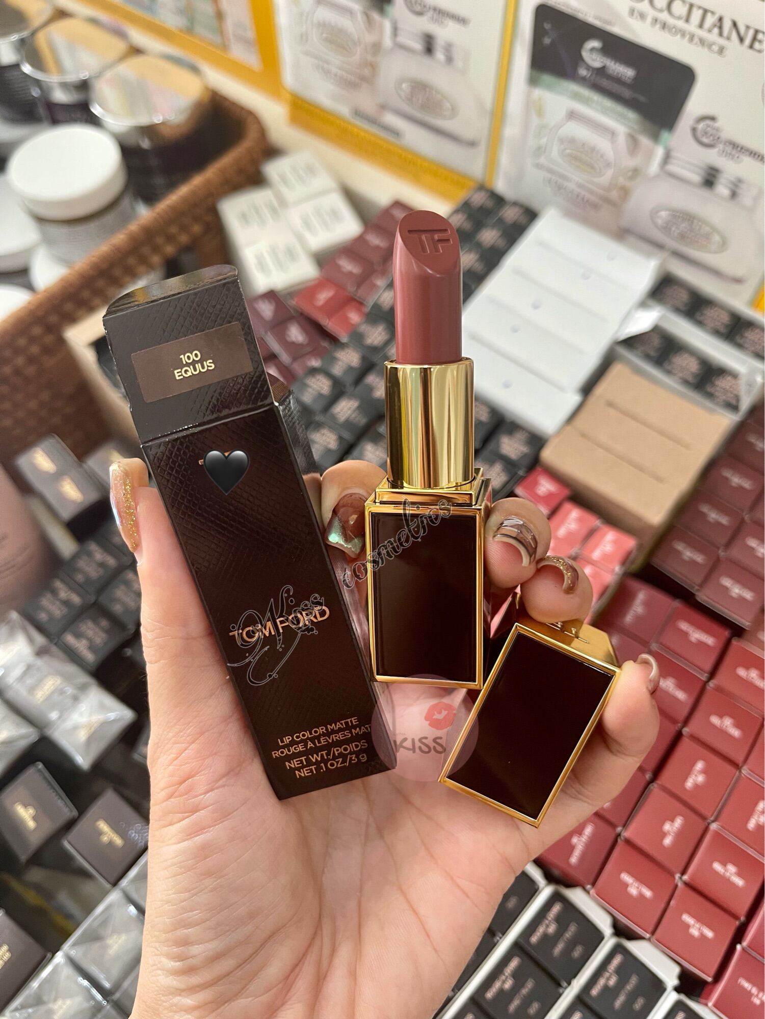 - son t.omford lip color matte 100 equus - kiss cosmetics