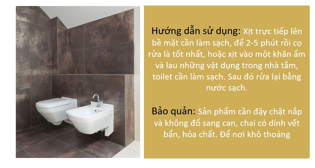 Nước cọ toilet sinh học Cô cà chua cọ 500ml