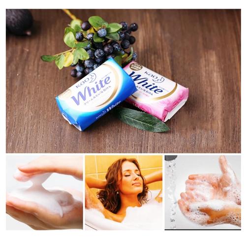 Xà bông tắm trắng da KAO white 130g