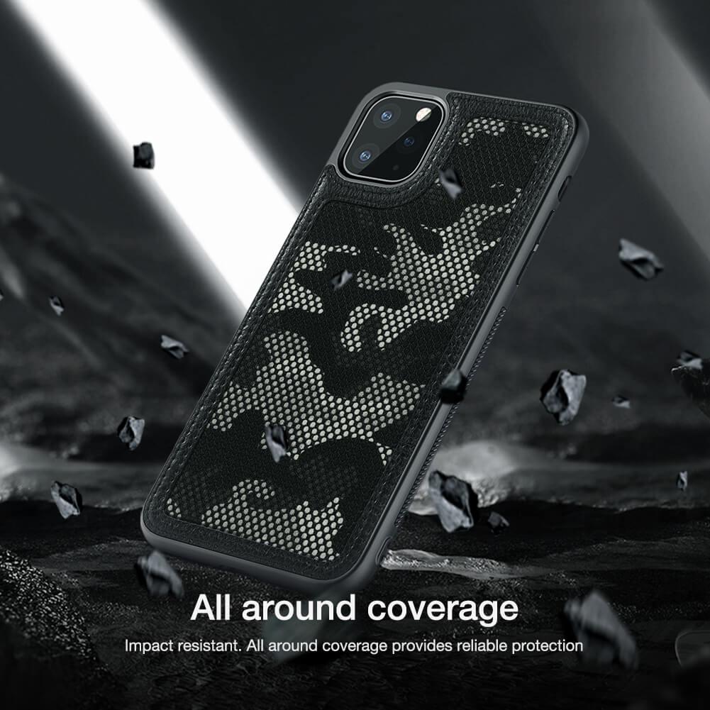Ốp lưng chống sốc nillkin camo rằn ri cho iphone 11 pro, iphone 11 , iphone 11 pro max cao cấp