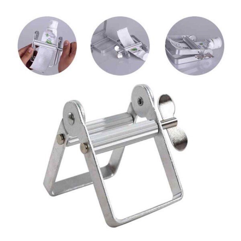 Kẹp vặn thuốc nhuộm vặn kem đánh răng inox
