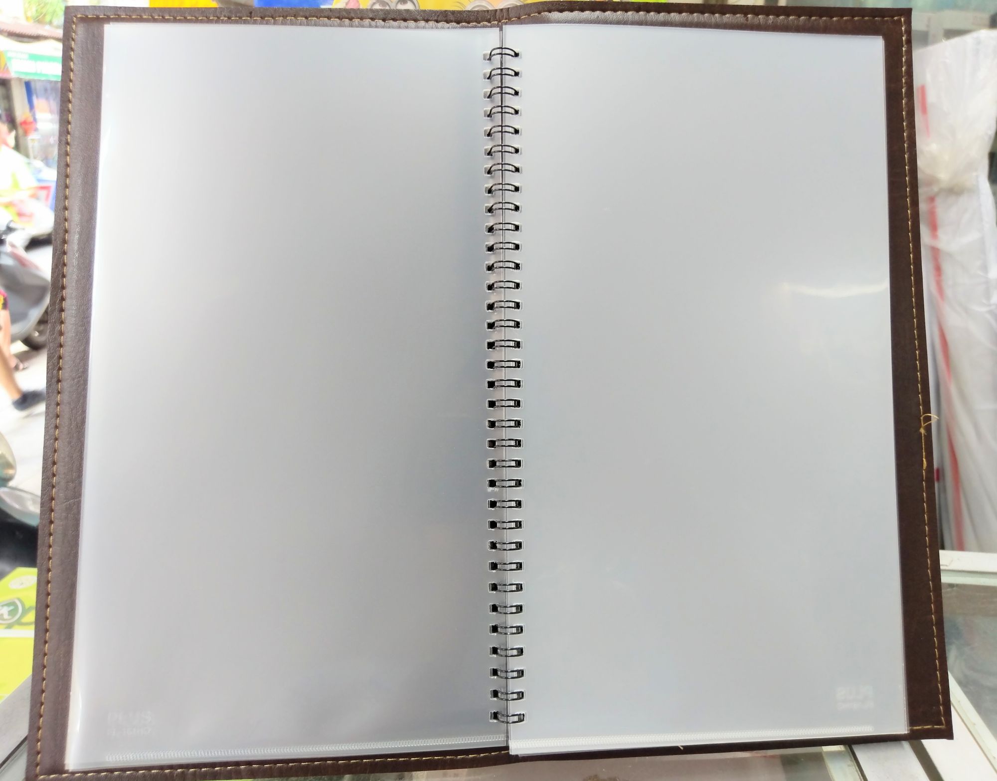 menu bìa da kích thước 17-32cm