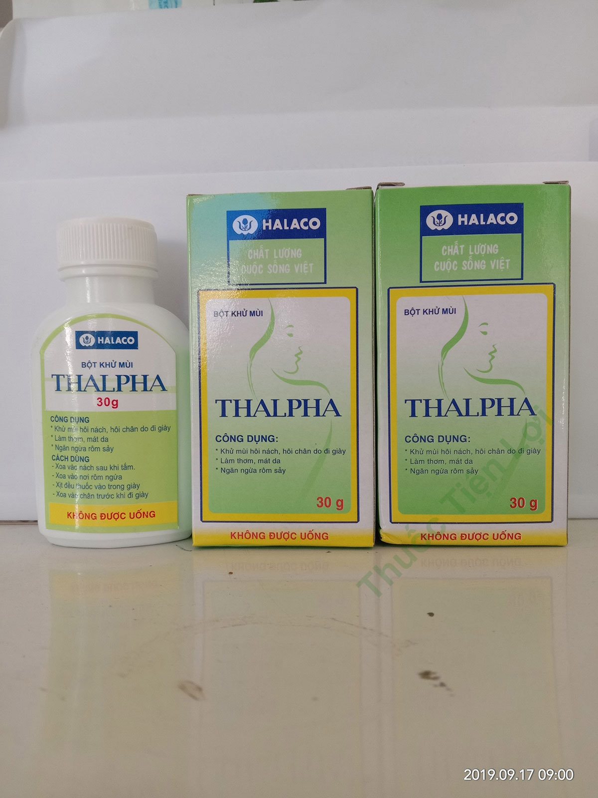 Bột khử mùi Thalpha