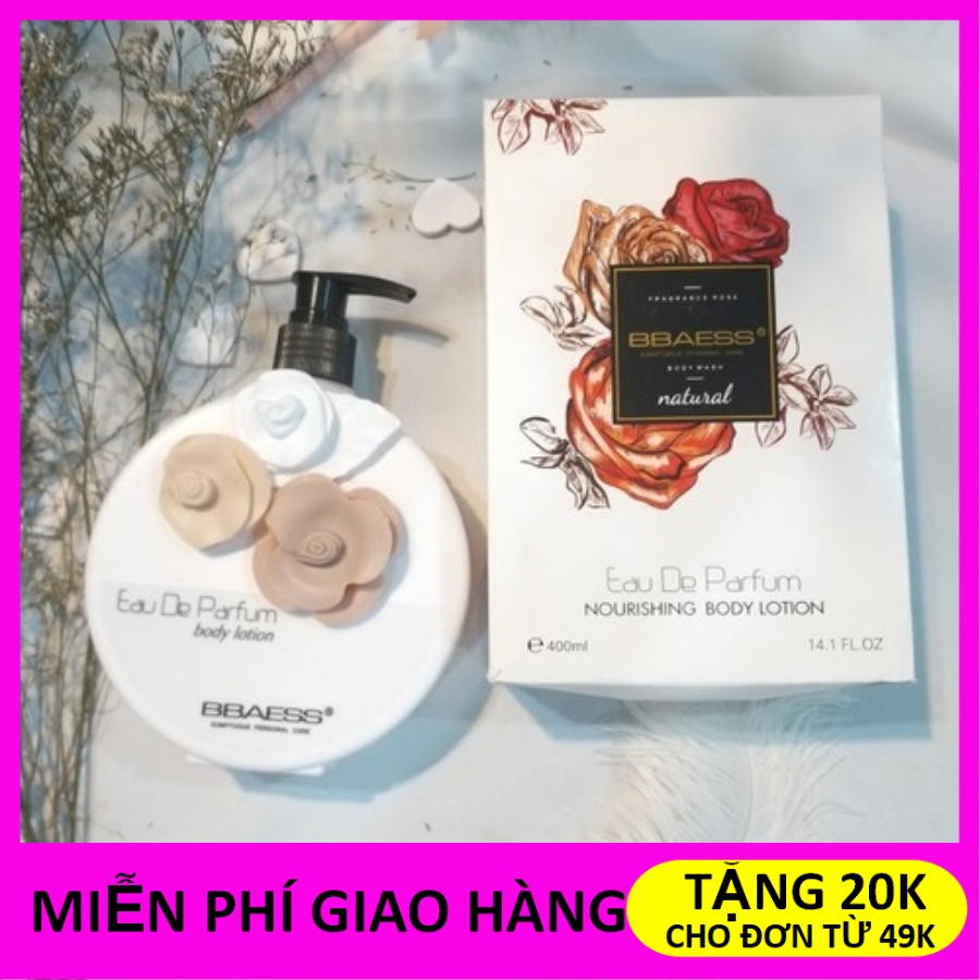 Sữa tắm hương nước hoa coco 3 bông hoa đục 400ml. lưu hương lâu