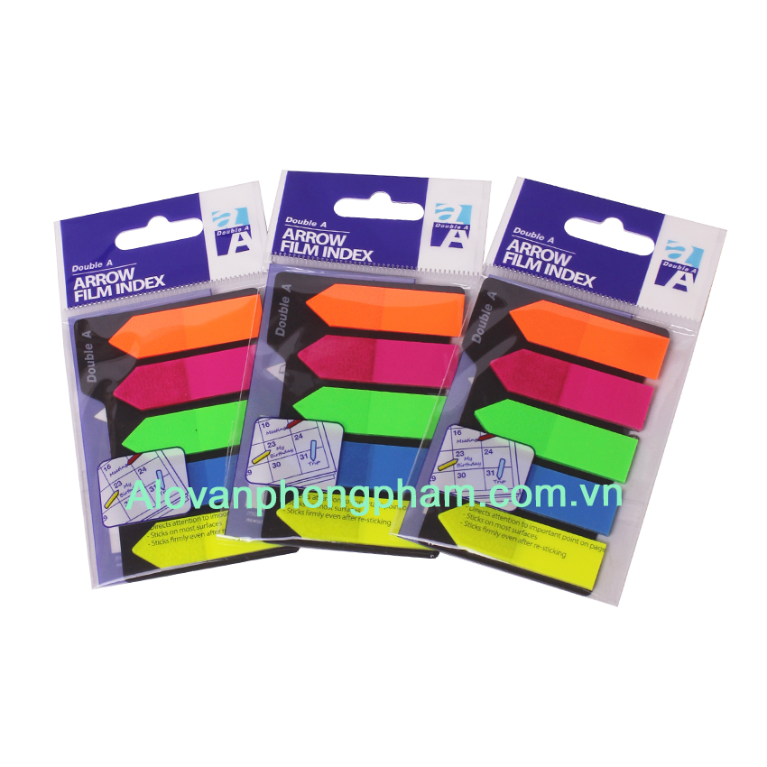 Giấy note 5 màu nhựa post it 3m sukado note3m
