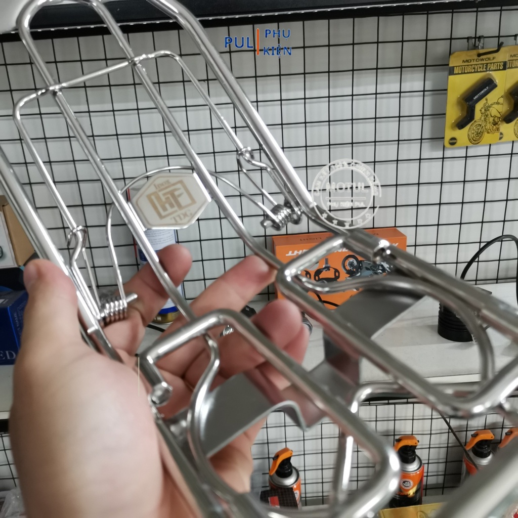 Baga Wave Alpha 2006 2016, Wave RS100, Wave S100 inox gắn giữa xe