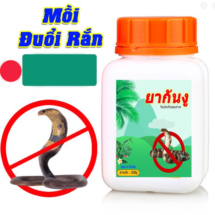 Mồi Đuổi Rắn - Diệt Rắn Thailan A Cường Fishing  (cam kết bảo hành đổi trả trong 2 tuần đầu)