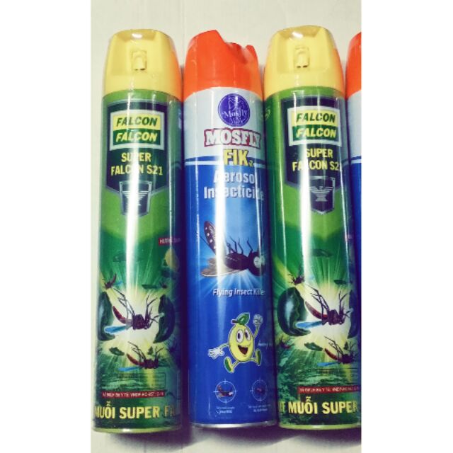Xịt muỗi nhiều loại