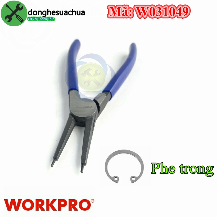 [HCM]Kìm mở phe trong mũi thẳng Workpro W031049