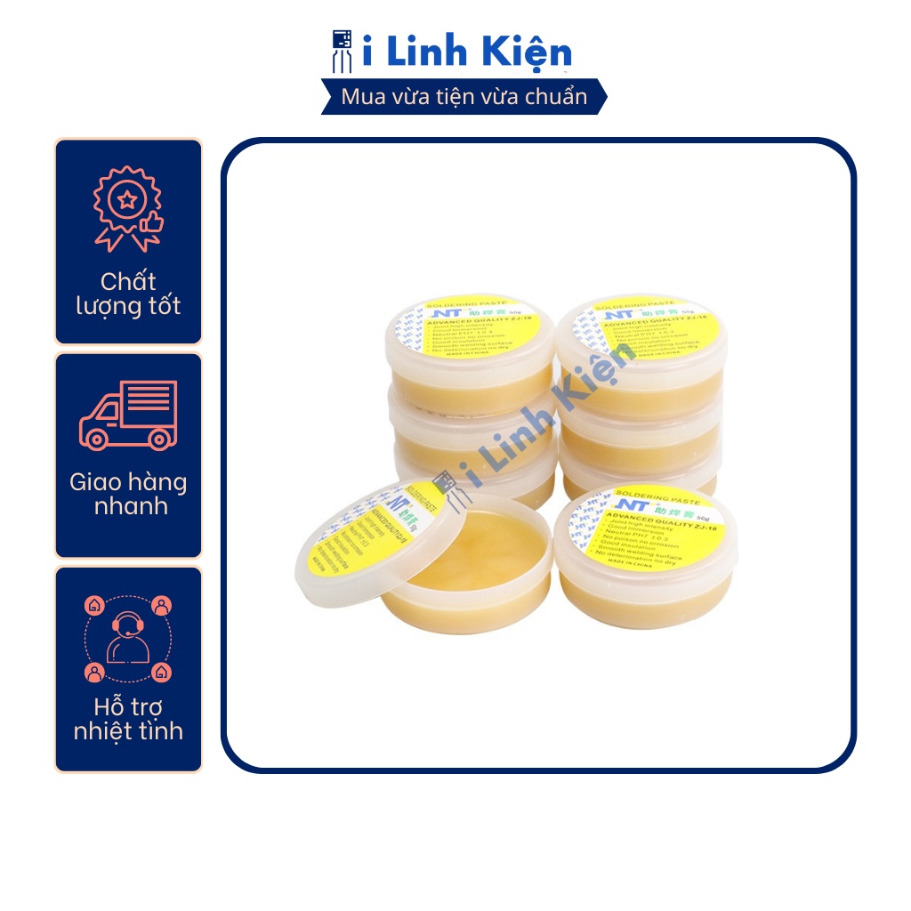 Mỡ hàn thiếc NT chất lượng tốt.