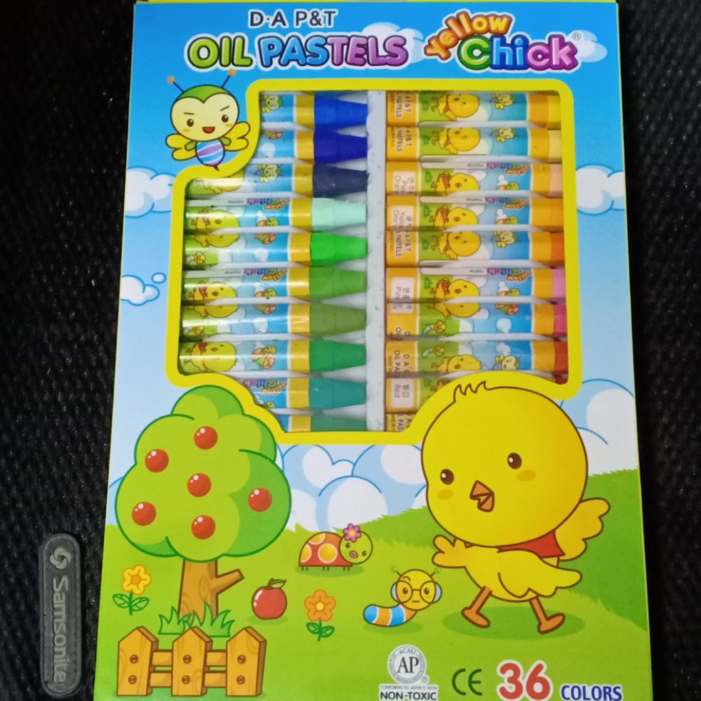 Sáp dầu con gà 36 màu