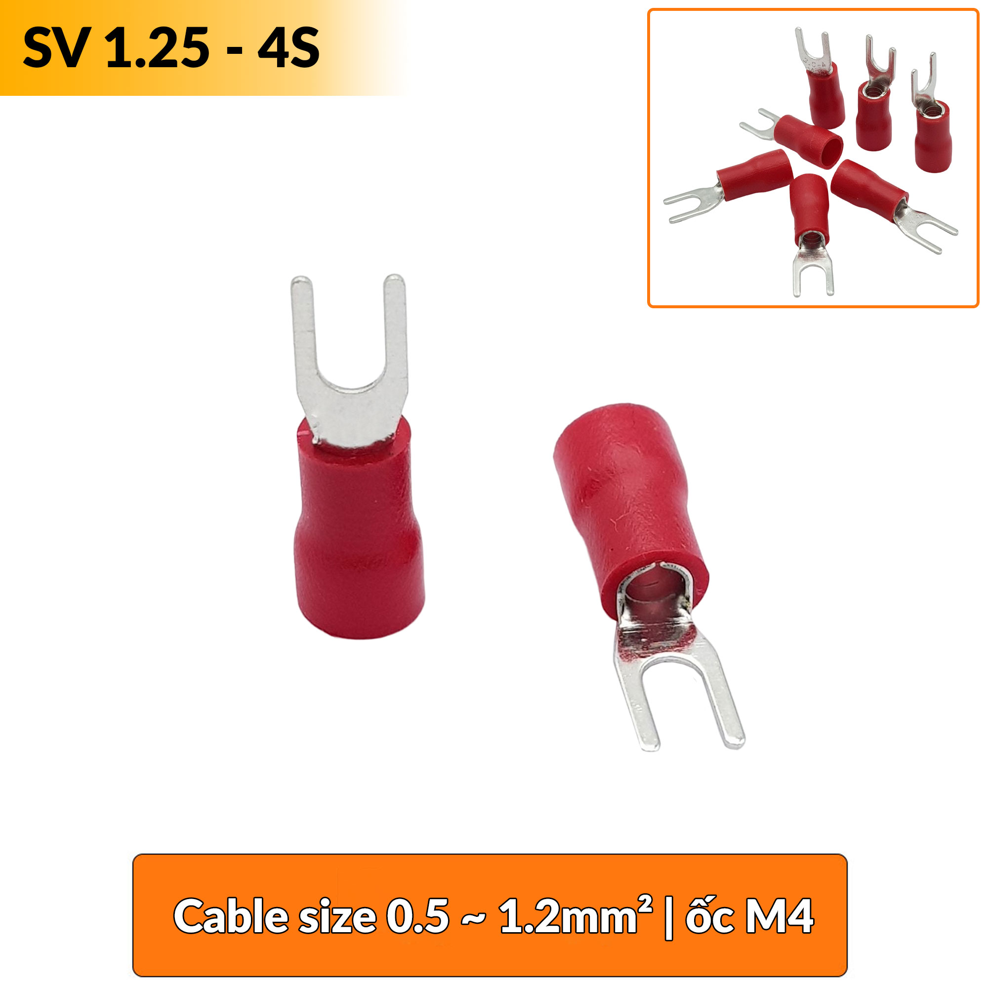 Đầu Cos Y Đỏ (gói 50 cái)